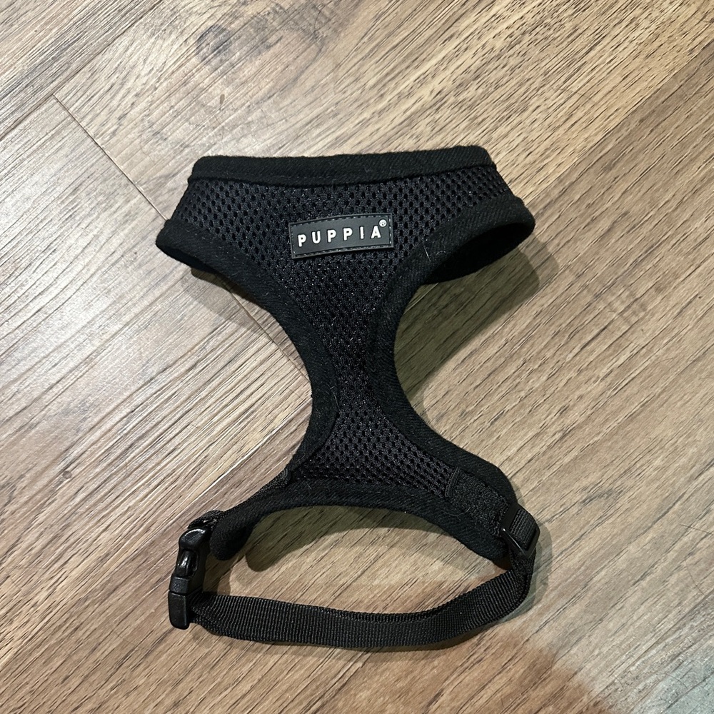 Puppia harness black size small